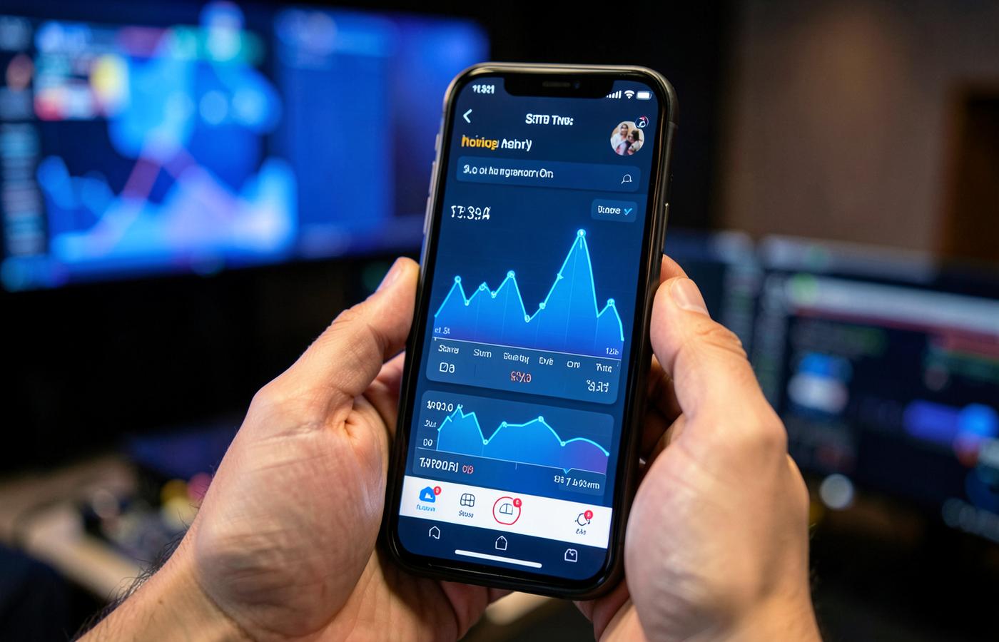 Panel de Rating App mostrando métricas de audiencia en vivo